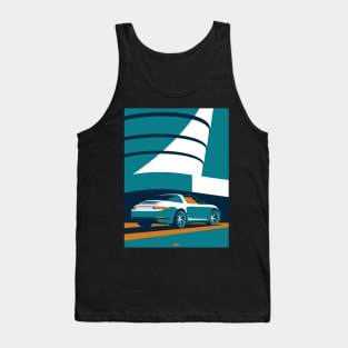 New York 911 Targa (Green) Tank Top